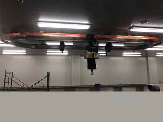 无尘室环形悬挂天车